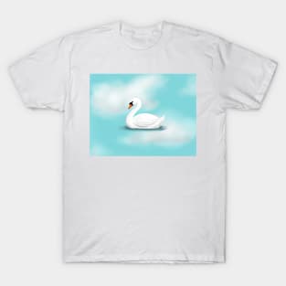 Swan in the Sky T-Shirt